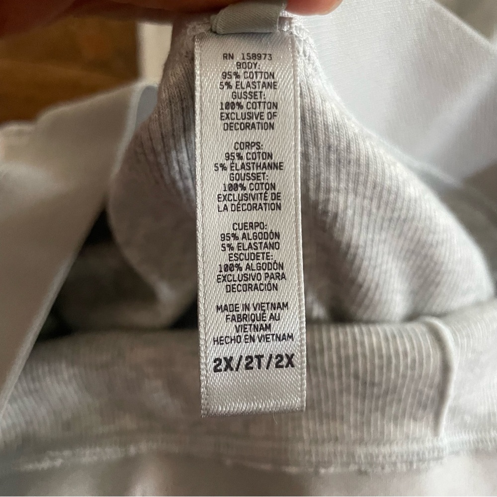 Skins Gray High-Waisted base layer pants size 2X - Picture 5 of 8